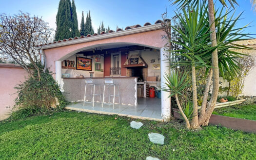 PERPIGNAN (66) – MAISON 4 FACES + DÉPENDANCE – 170m2 HABITAB