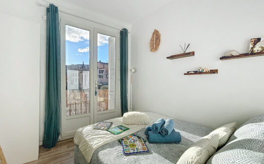 COLLIOURE – APPARTEMENT 40m2 – 2 CHAMBRES – CENTRE HISTORIQU