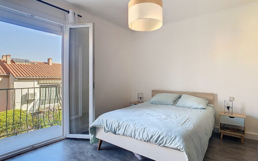 PERPIGNAN SUD – Appartement F3 avec garage et jardin + studi