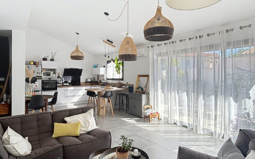 CABESTANY – Ravissante villa F4 contemporaine