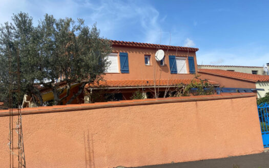 MONTESCOT MAISON 3 FACES DE 126 M2 SUR UN TERRAIN DE 520 M2