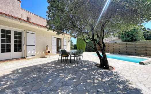 LAROQUE DES ALBERES ( 66 ) – MAISON 4 FACES – PISCINE – 155m
