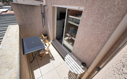 A VENDRE APPARTEMENT T2 + CABINE ARGELES SUR MER DE 43 M2